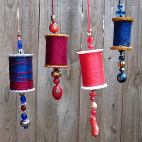 How To Make Recycled Spool Christmas Ornament Craftconnect