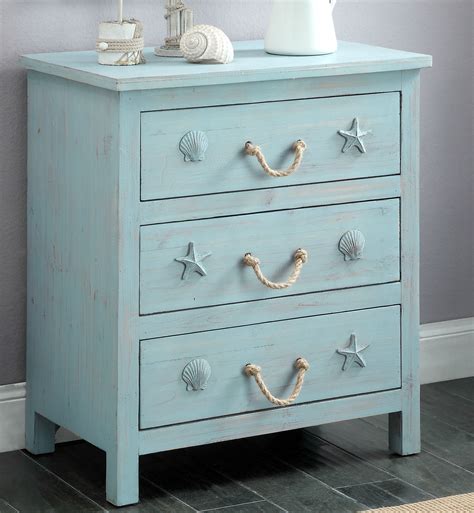 Coastal Style Drawer Chests & Dressers | Beach bedroom decor, Beach