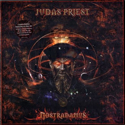 Judas Priest Nostradamus X Cd Album X Vinyl Lp Album Box Set Deluxe Edition Limited