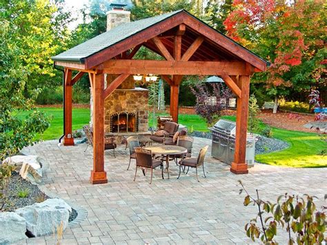 Covered Patio Pavilion Design And Construction In Spokane And Coeur D