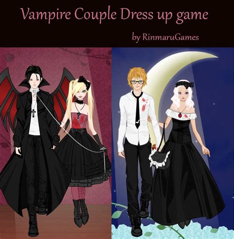 Vampire Couple Dress Up Game By Rinmaru Couple Dress Vampire Online