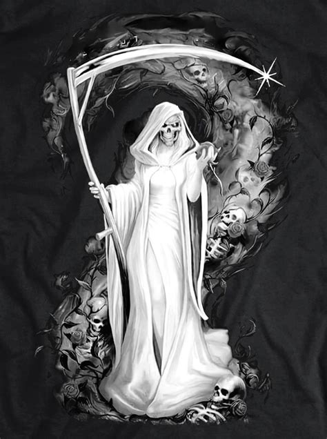 Lady Reaper | Grim reaper art, Grim reaper drawing, Reaper drawing