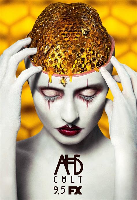 Lady gaga was brought in as the headliner, and while she was better. Maybe it's just me...: The official poster for AHS: Cult is here