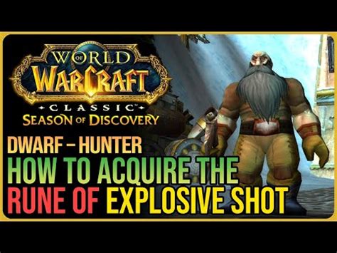 Wow Classic Explosive Shot Rune Guide Season Of Discovery Wowhead Hot