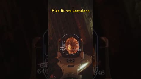 Destiny 2 Hive Runes Locations Metamorphosis Lost Sector Season Of