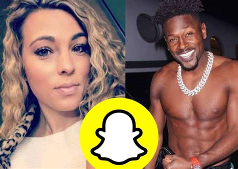 Antonio Brown Suspended From Snapchat For Posting Chelsie Kyriss