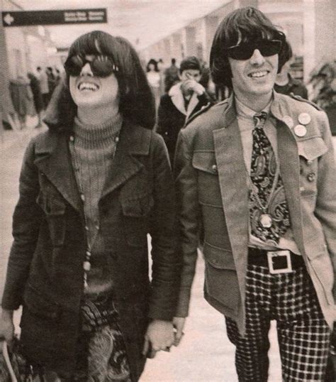 Grace Slick And Spencer Dryden From Jefferson Airplane In San Francisco