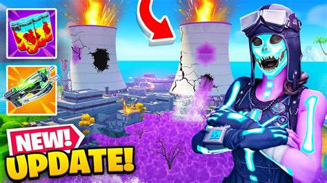 Everything New In Fortnites Update Map Changes Chilli Chug Splash