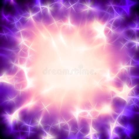 Purple Neon Abstract Colorful Wallpaper Background Stock Illustration