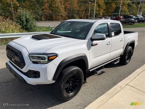 Super White 2020 Toyota Tacoma Trd Pro Double Cab 4x4 Exterior Photo