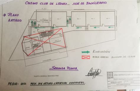Gestión De Riesgos Y Emergencias Colegio Club De Leones Mapa Escolar