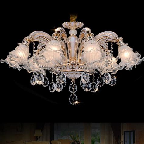 Products by this manufacturer grace the walls these flowers are available in many colours so this pendant can be customised to suit your needs. Surface glass flower crystal Lighting ceiling chandelier ...