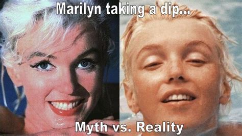 Marilyn Monroe Takes A Dip