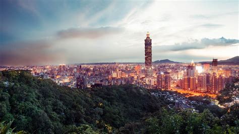 Taipei Cityscape Bing Wallpaper Download
