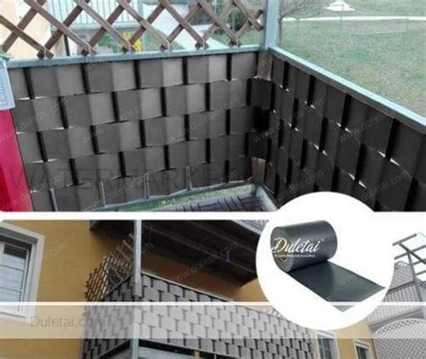 Pvc Privacy Screen Outdoor For Garden Balcony Awning Fencing