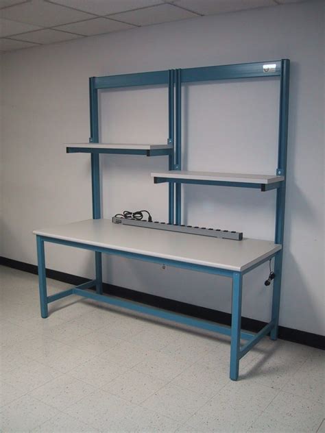 Rdm Workbench F 103p Adjshlf Tech Table W Adjustable Upper Shelf