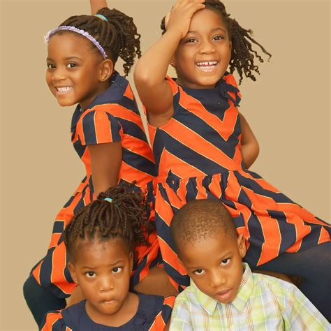 See Photos Of These Beautiful Quadruplets At 7 Photos Information