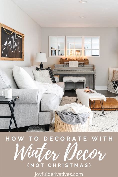 The Best Ideas For Winter Decorations Not Christmas Affordable Home
