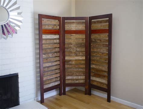 Buy Hand Made Rustic Room Divider Made From Reclaimed Lumber, made to order from What If 