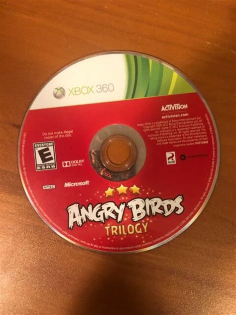Angry Birds Trilogy Microsoft Xbox 360 2012 Ebay