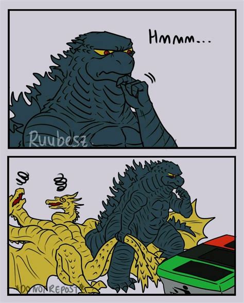 Godzillas Are Fighting Each Other In The Same Language