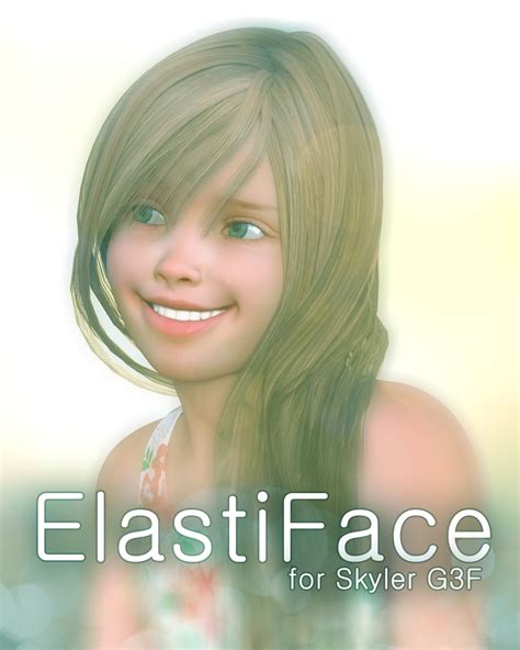 Elastiface Expressions For Skyler Genesis 3 Daz 3d