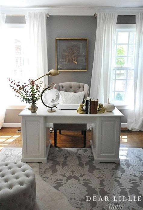 Twenty Amazingly Chic Home Offices To Inspire Feminine Home Offices