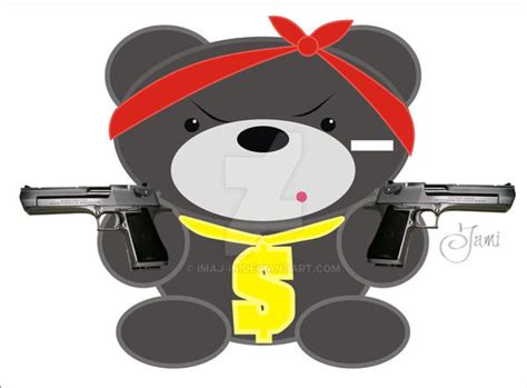 Gangster Bear By Imaj In On Deviantart