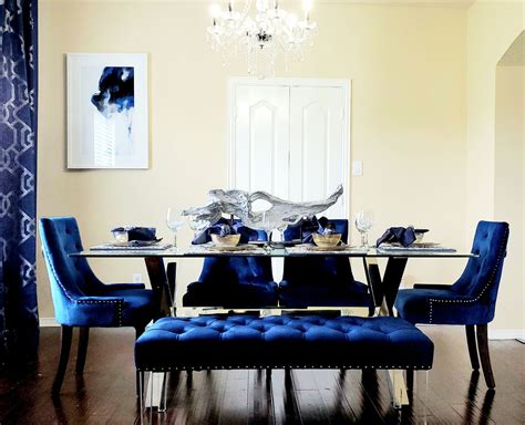 Royal Blue Dining Room Dining Room Blue Blue Living Room Decor Blue