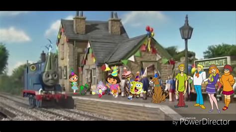 Thomas And His Friends Wishing Scooby Doo A Happy Birthday Scooby Doos