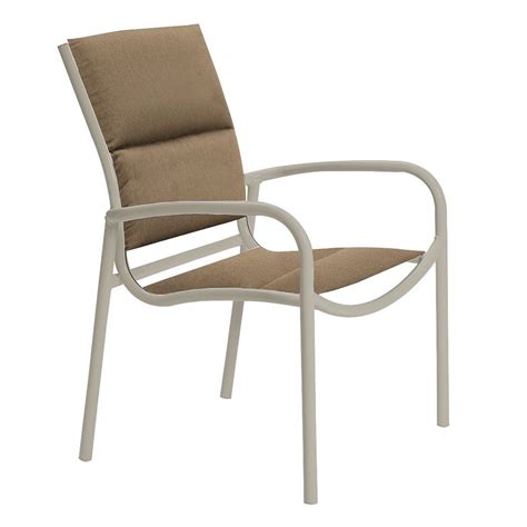 Tropitone Millennia Padded Sling Dining Chair 220424ps