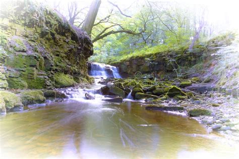 Waterfall After The Rain Stock Image Image Of Rock 126016803