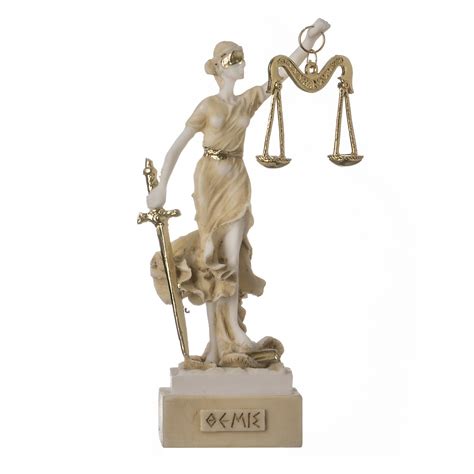Greek Goddess Themis 55″ Statue Blind Lady Justice Lawyer T Golden