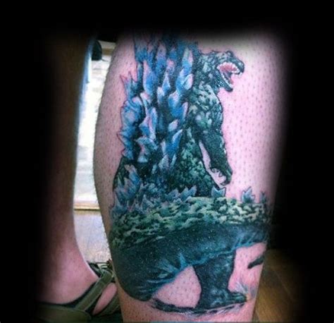 Godzilla Tattoo Designs For Men Awakens Sea Monster Ink Tattoo