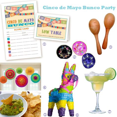 Cinco de Mayo Party - LL Papergoods | Bunco party, Bunco themes, Bunco party themes