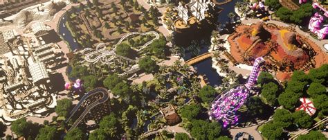 Minecraft Amusement Park Xbox 360