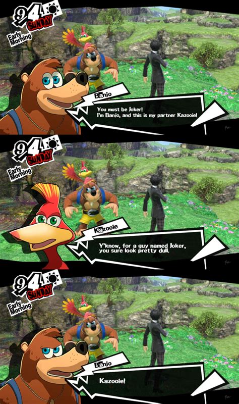 Dont Worry Kazooie Just You Wait Super Smash Brothers