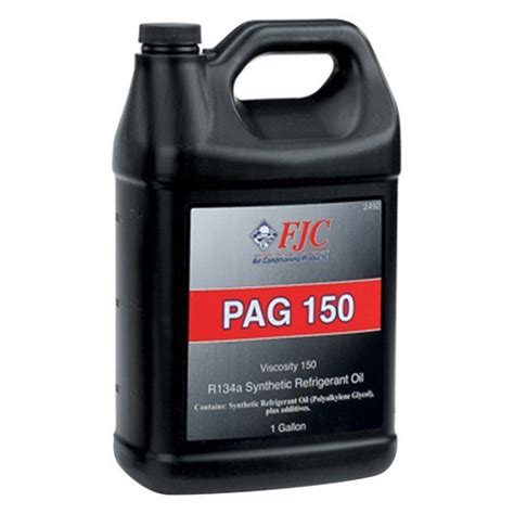 Fjc® 2492 Pag 150 R134a Synthetic Refrigerant Oil 1 Gallon