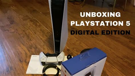 Unboxing Playstation 5 Digital Edition And Review Youtube
