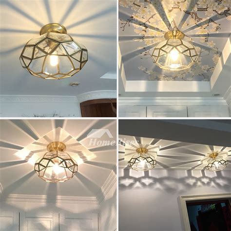 Check out our brass ceiling light fixture selection for the very best in unique or custom, handmade pieces from our lighting shops. Bathroom Ceiling/Pendant Lights Semi Flush Glass Shade ...