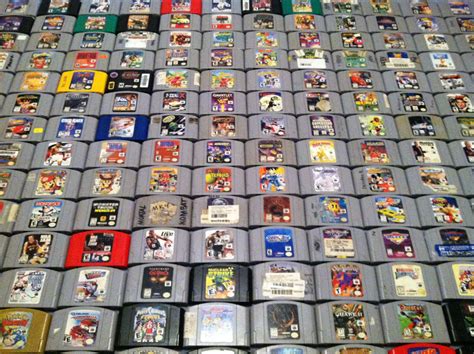 Complete Nintendo 64 Video Game Collection All 296 North American N64