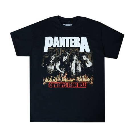 Cowboys From Hell T Shirt Pantera Official Store