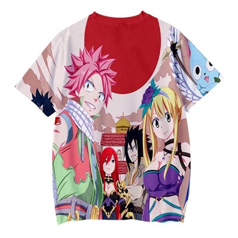 Fairy Tail T Shirts Guild Soft Brushed Natsu Lucy Guild T Shirt Ipw