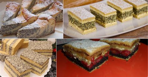 7 nagyon menő mákos sütemény Receptneked hu Kipróbált receptek képekkel