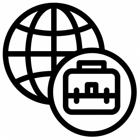 Business International Icon Download On Iconfinder
