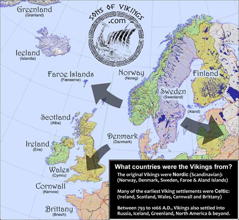 Viking Countries How To Tell Dna Heritage Ancestry Sons Of
