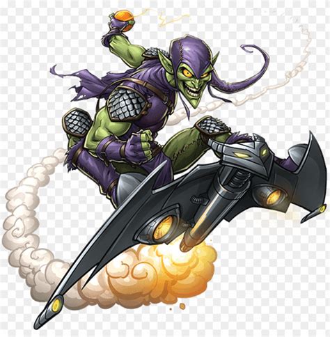 Green Goblin Marvel Spiderman Png Image With Transparent Background