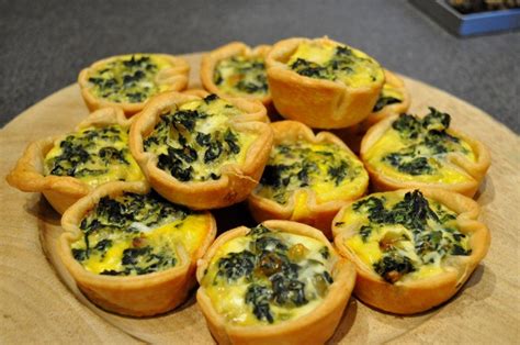 Cooking With Joanna Mini Spinach Quiche