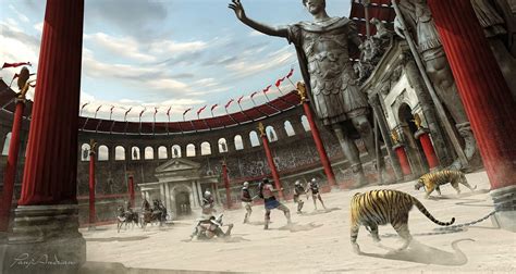 Gladiator Battle Arena Panjoool ® On Artstation At