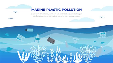 Stop Ocean Plastic Pollution Powerpoint Theme